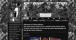 Desktop Screenshot of cthulhu-webshop.de