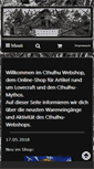 Mobile Screenshot of cthulhu-webshop.de