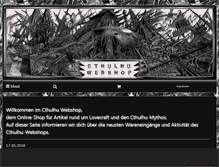 Tablet Screenshot of cthulhu-webshop.de